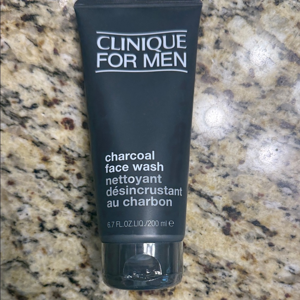 NEW - Clinique For Men Charcoal Cleanser - Gray - Factory Sealed